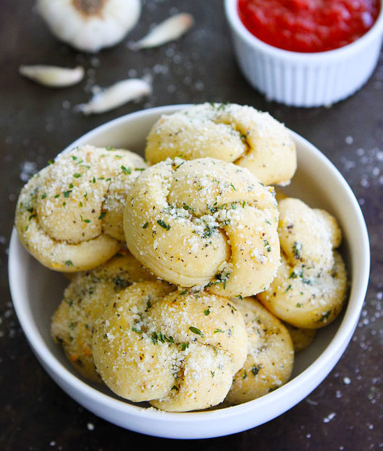 Garlic knots from Two Peas and Their Pod