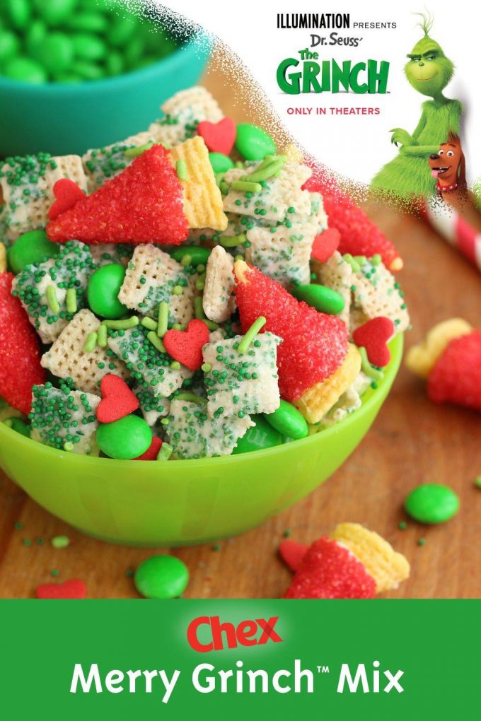 Grinch Chex Mix from Chex