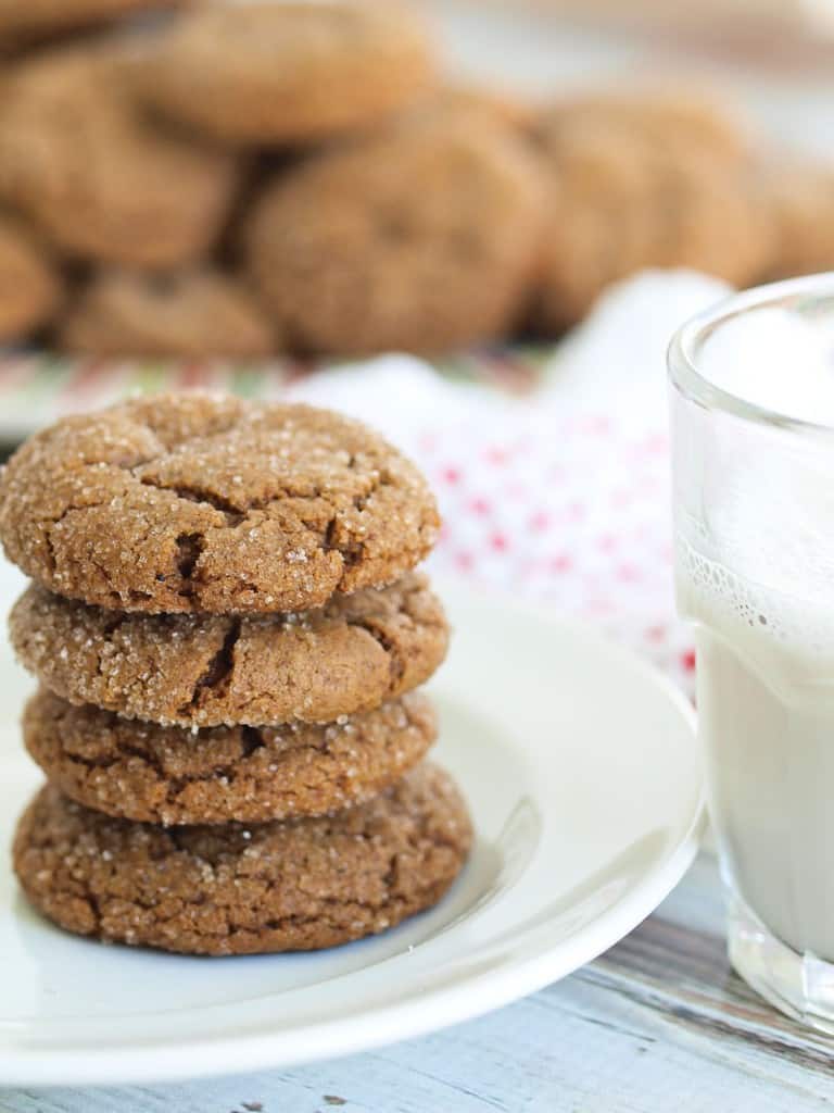Healthy Ginger Cookies by Happy Healthy Mama