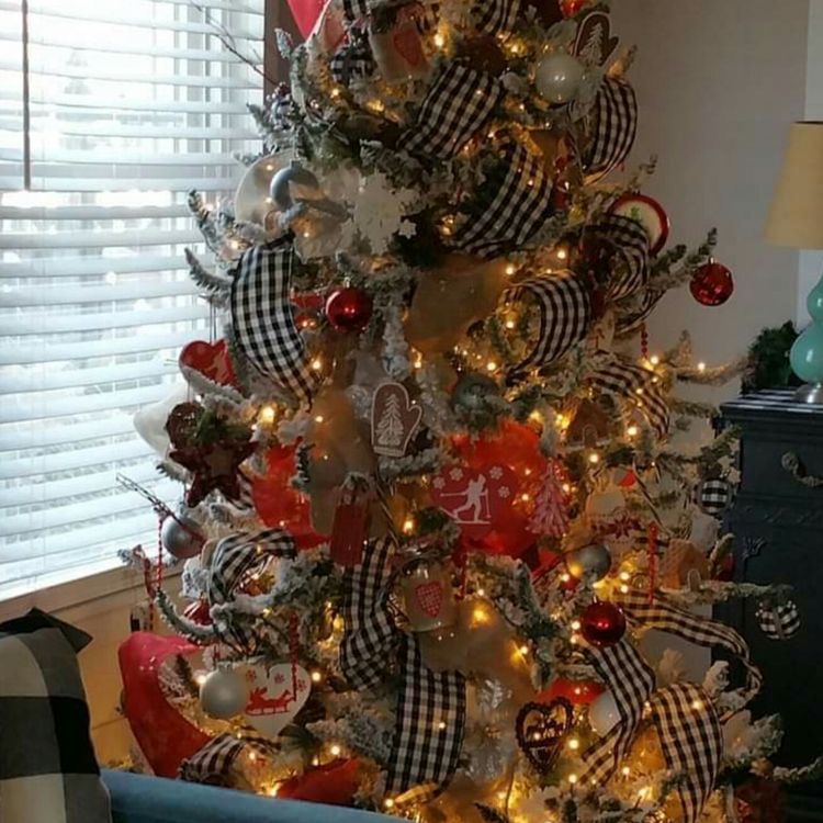 45 Rustic Christmas Tree decorating ideas so that your holiday ...