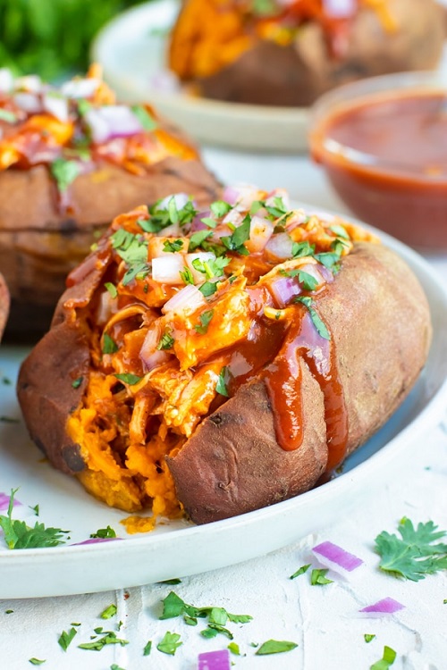 Instant Pot Sweet Potato from The Evolving Table