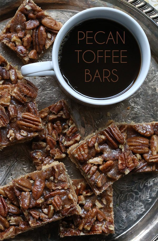 Low Carb Keto Pecan Toffee Bars by All Day I Dream About Food