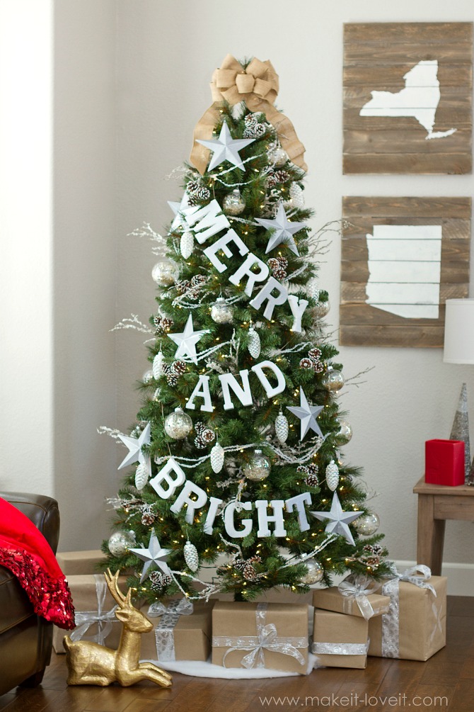 Merry and Bright Garland from Make It & Love It