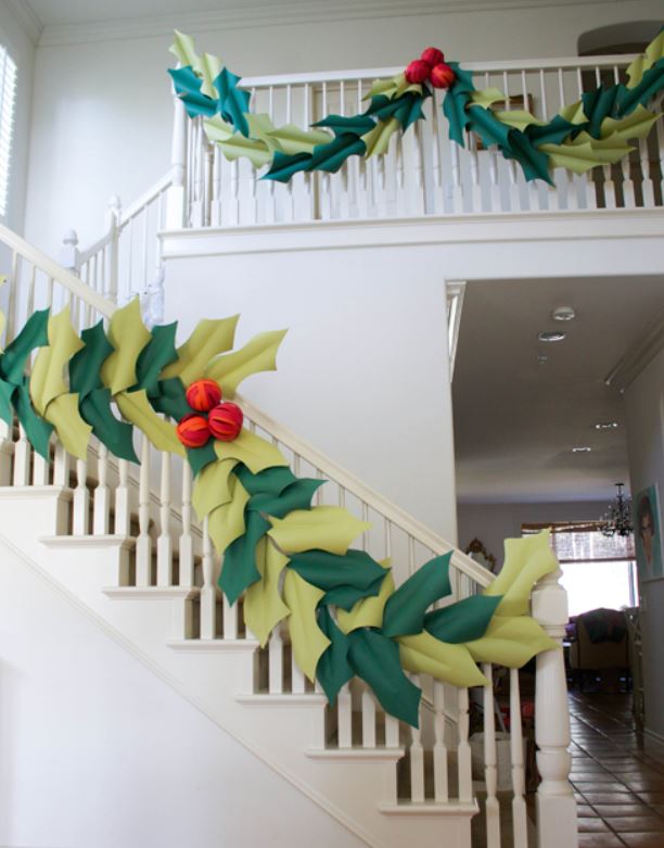 Oversized Holly Berry Garland.