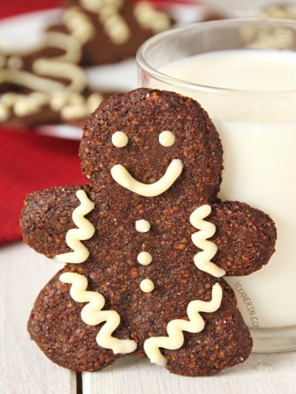 Paleo Gingerbread Men Cookies