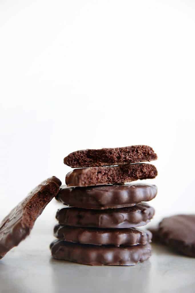 Paleo Thin Mint Cookies by Lexi’s Clean Kitchen.