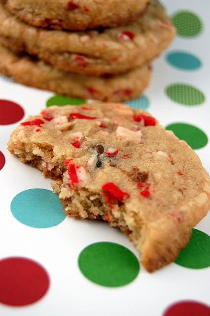 Peppermint Chocolate Chip Cookies