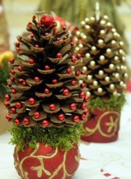 Pinecone Christmas Tree by Just Imagine
