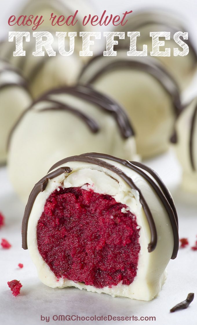 Red Velvet Truffles from OMG Chocolate Desserts