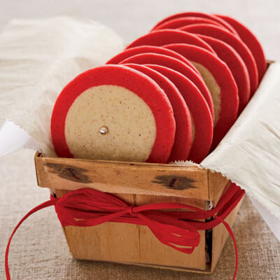 Red and White Cookies