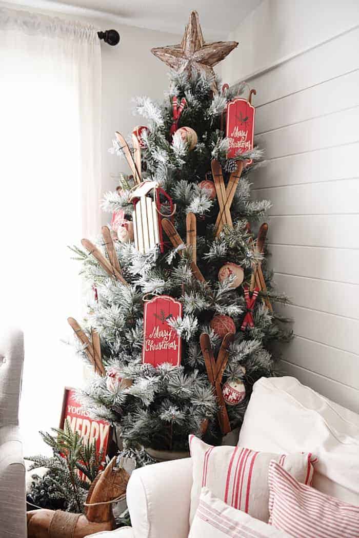 Rustic Christmas Tree by Liz Marie