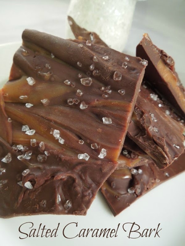 Salted Carmel Bark from Miss Information