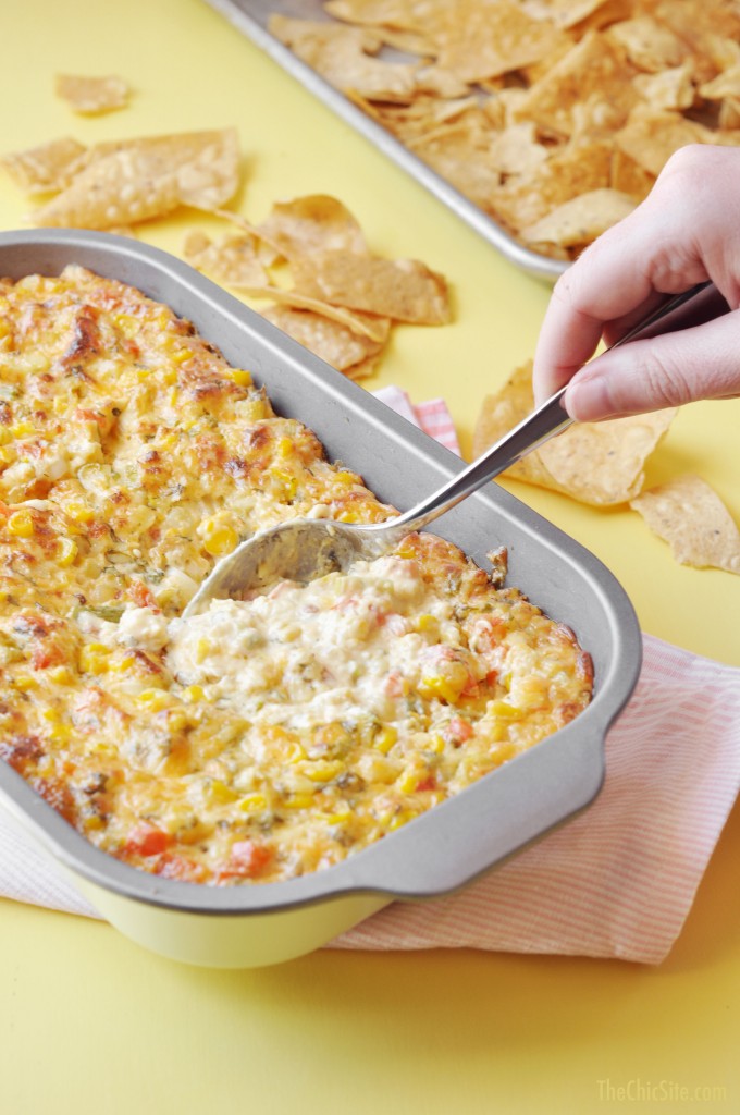 Spicy Corn Dip by The Chic Site