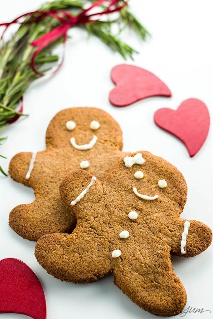Sugar-free Low Carb Gingerbread Cookies