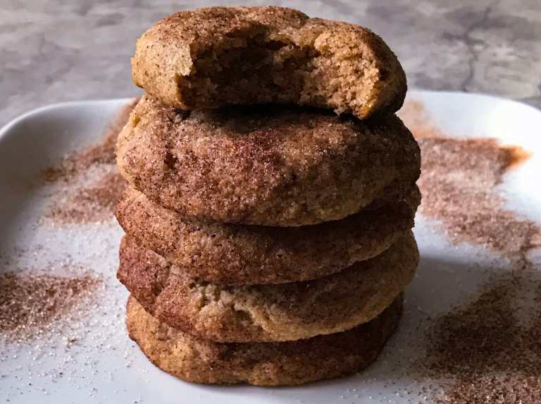 Thick & Soft Snickerdoodle Cookies.