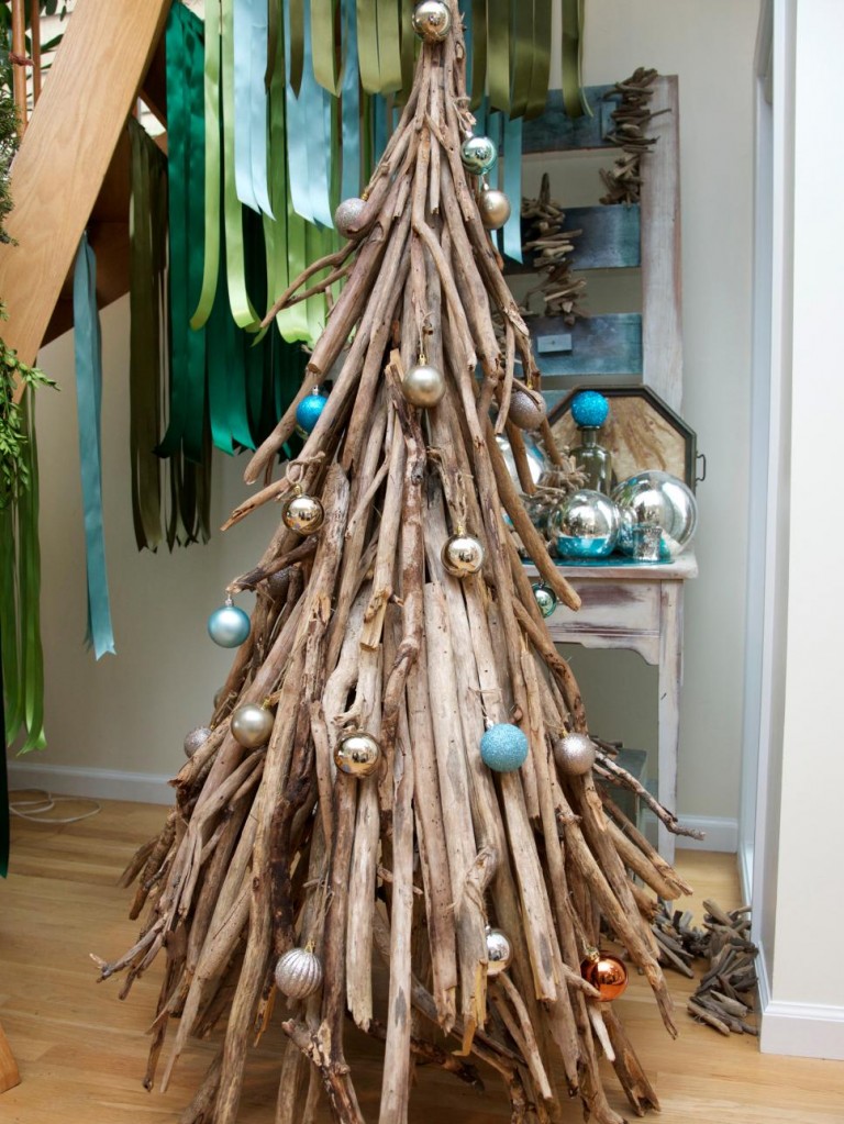 Use Old Driftwood For Tree.