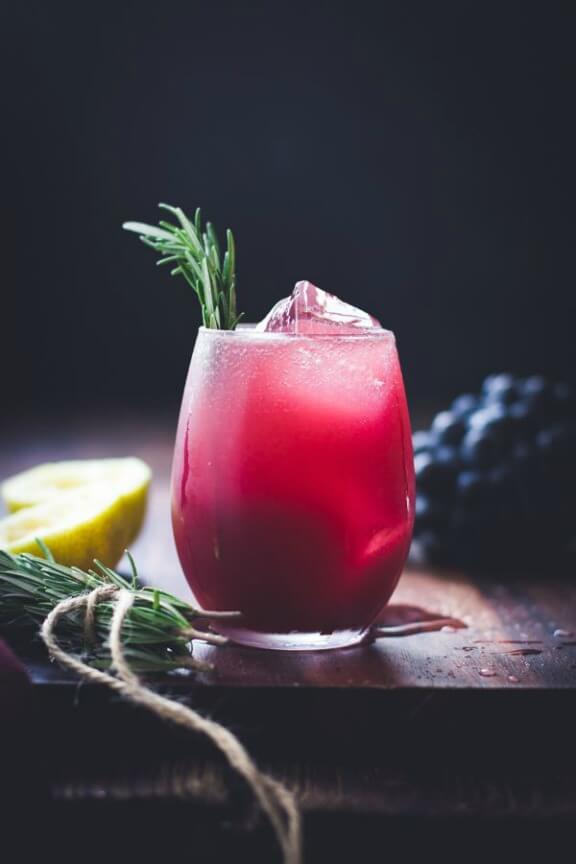 Zinfandel, Grape, Rosemary Gin Crush by The Bojon Gourmet