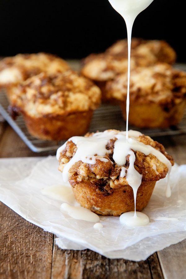 Cinnamon Roll Muffins from Some the Wiser