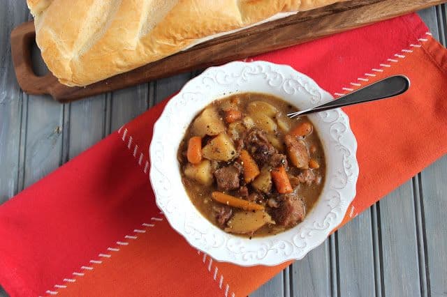 Crockpot Beef Stew from Cooking on the Front Burner
