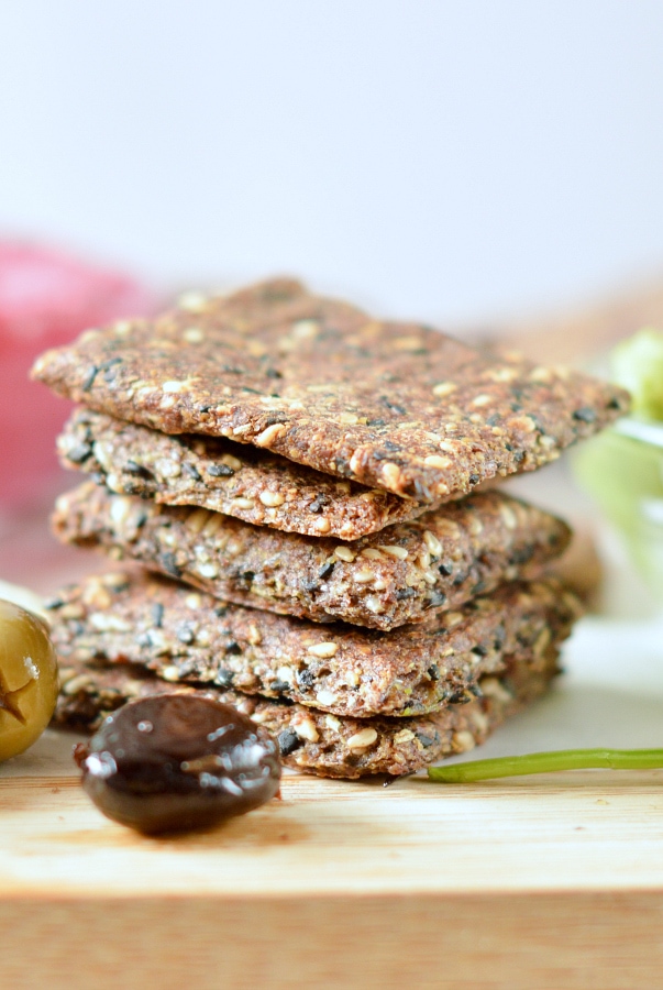FLAXSEED CRACKERS BY SWEET AS HONEY.