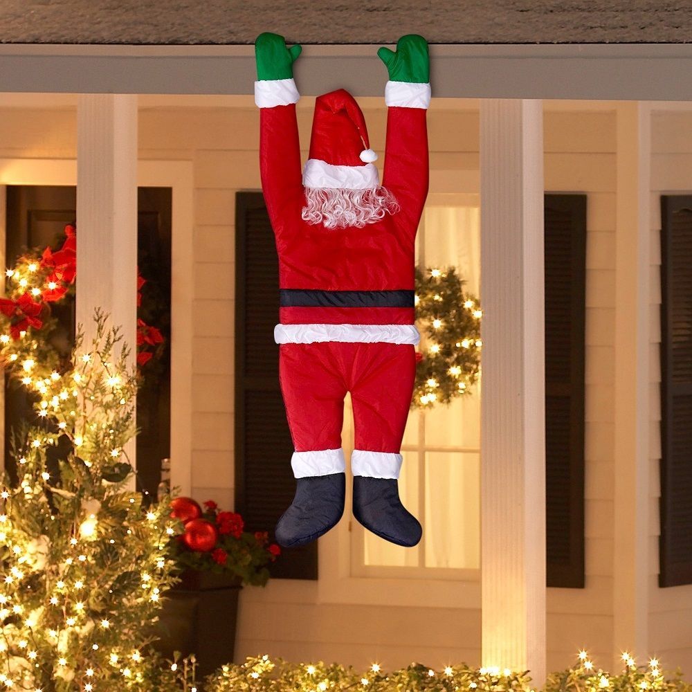 Hanging Santa.