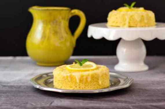 Lemon Poke Cake by Beauty and the Foodie