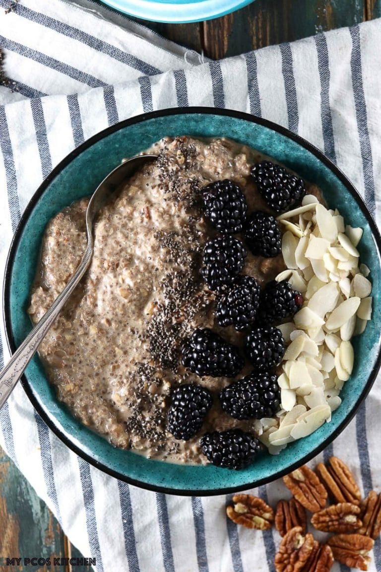 Low-Carb Maple Oatmeal.