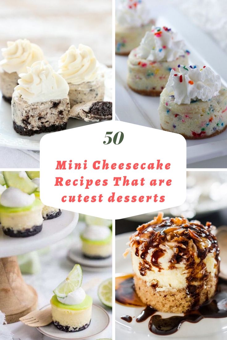 Mini Cheesecake Recipes That are cutest desserts