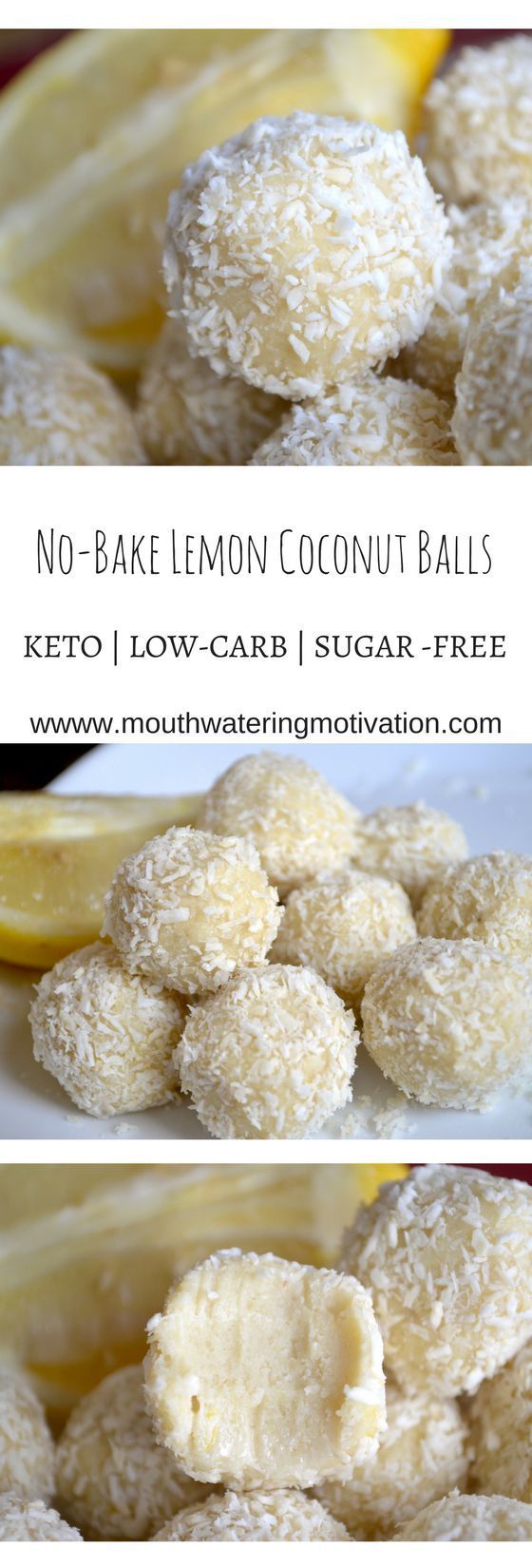 No Bake Lemon Coconut Balls – Mouthwatering Motivation