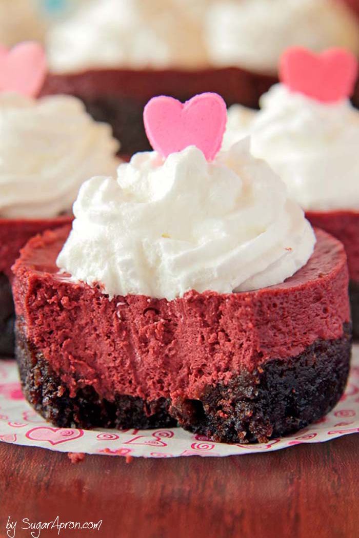 Oreo Red Velvet Cheesecakes.