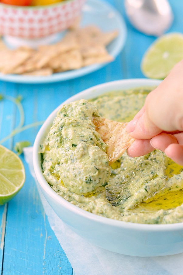 SPINACH AVOCADO DIP BY SWEET AS HONEY