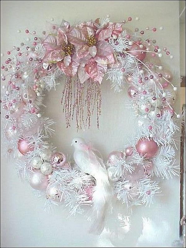 Shabby Christmas Wreath.