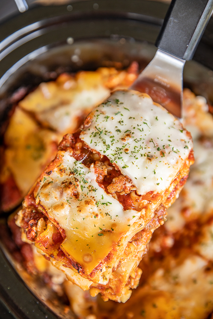 Slow Cooker Lasagna from Plain Chicken