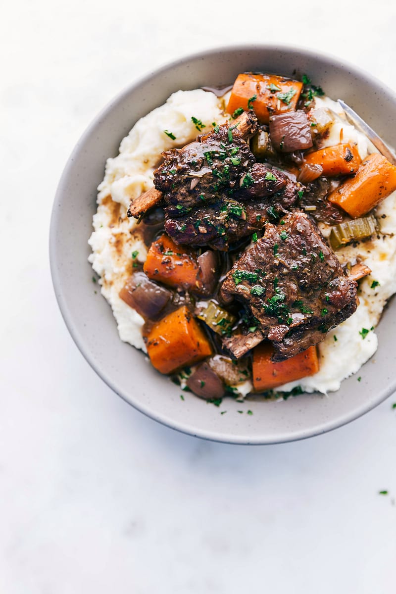 Slow Cooker Short Ribs from Chelsea’s Messy Apron