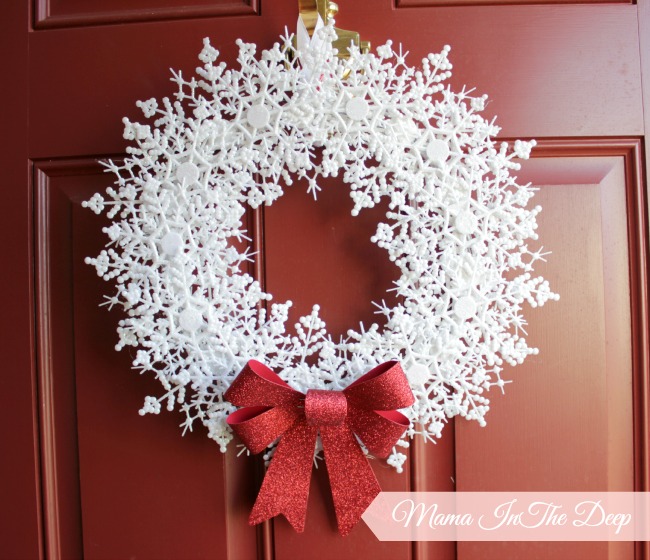 Snowflake Wreath.
