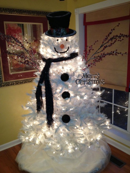 Snowman Tree.