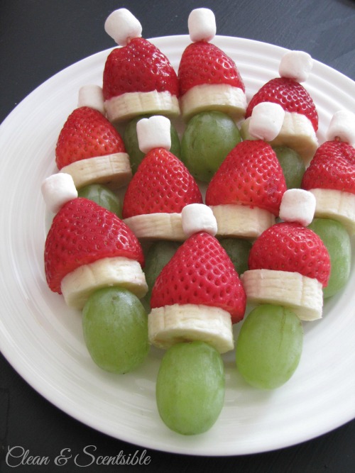 Such cute Grinch hats, and healthy too