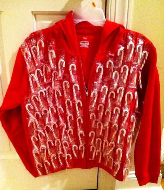 The Candy Cane Sweater.