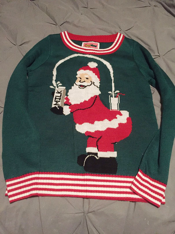 This Year's Ugly Christmas Sweater.