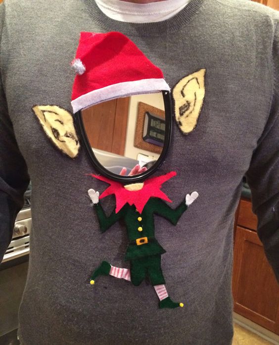 Ugly Elf Sweater.