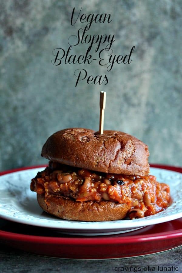 Vegan Sloppy Black-Eyed Peas from Cravings of a Lunatic