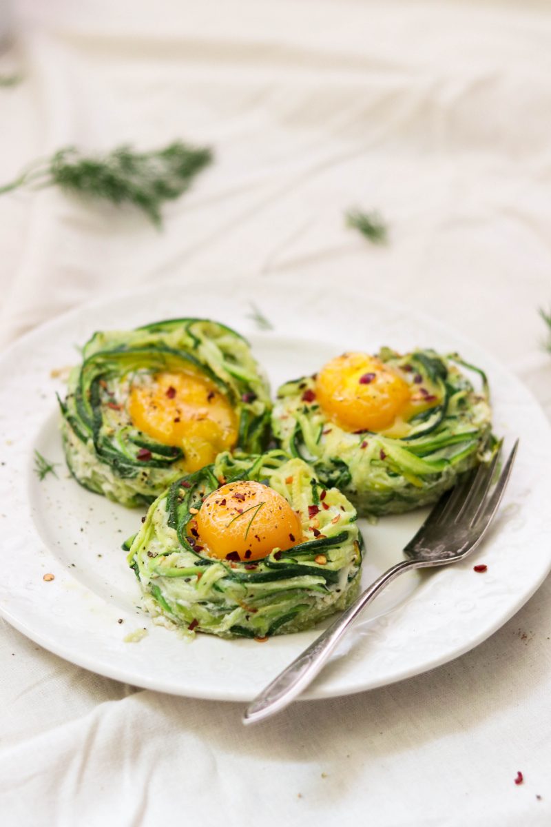 Zucchini Egg Nests from What Great-Grandma Ate