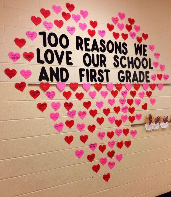 100 reasons we love our school!.