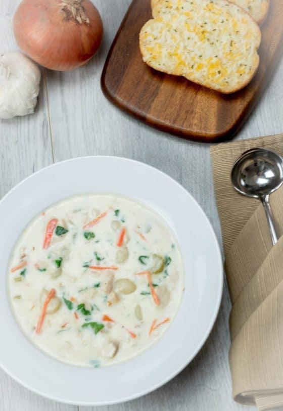 Chicken and Gnocchi Soup by Mama Needs Cake