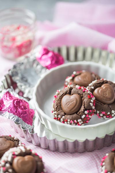 Chocolate Heart Blossoms.