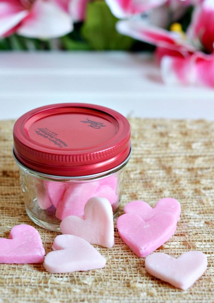 Cream Cheese Heart Mints from My Thoughts, Ideas, and Ramblings