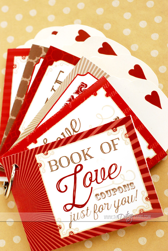DIY Love Coupon Gift Idea by The Date Divas