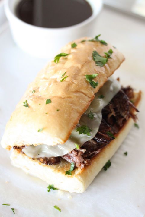 French Dip Sandwiches.