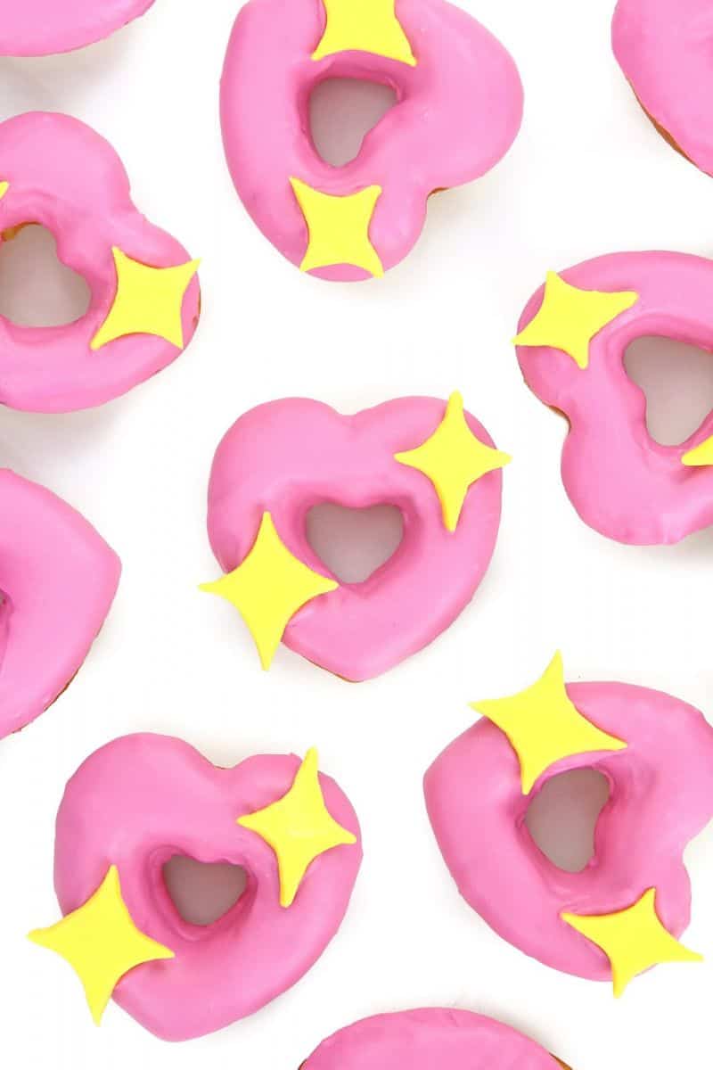 Heart Emoji Donuts