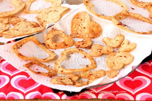 Heart-Shaped Tortilla Chips from Coupon Clipping Cook